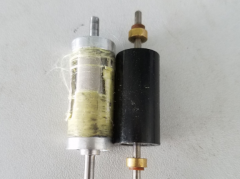 轉子原來用4片瓦型磁鋼換成4極磁環為什麽不轉？